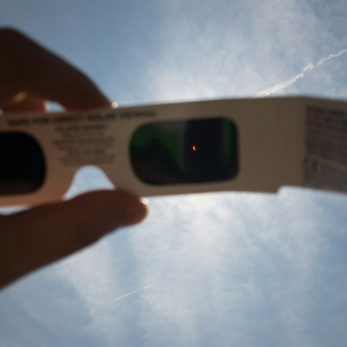Pack grupal 10 gafas de eclipse solar certificadas ISO 12312-2